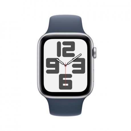 Смарт-часы Apple Watch Series SE (2023) 44mm, Silver aluminum with Sport Band