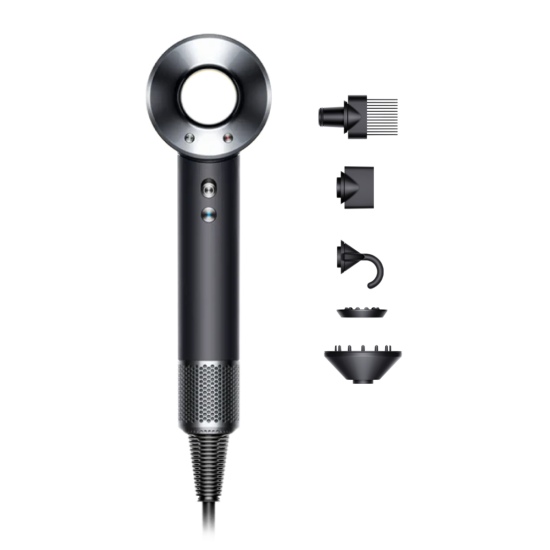 Фен Dyson Supersonic HD07 Black/Nickel