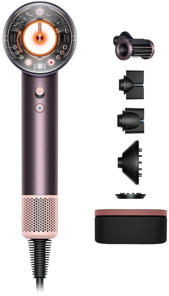 Фен Dyson Supersonic HD16 Nural Jusper Plum с кейсом