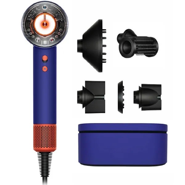 Фен Dyson Supersonic HD16 Nural Prussian (Vinca) Blue Topaz с кейсом