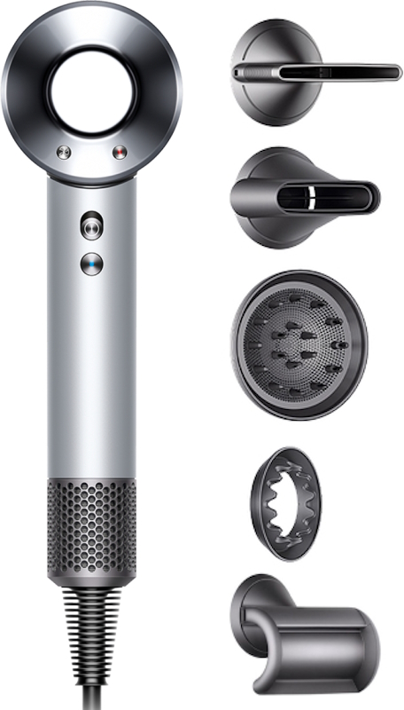 Фен Dyson Supersonic HD12 Nickel/Silver Proffesional